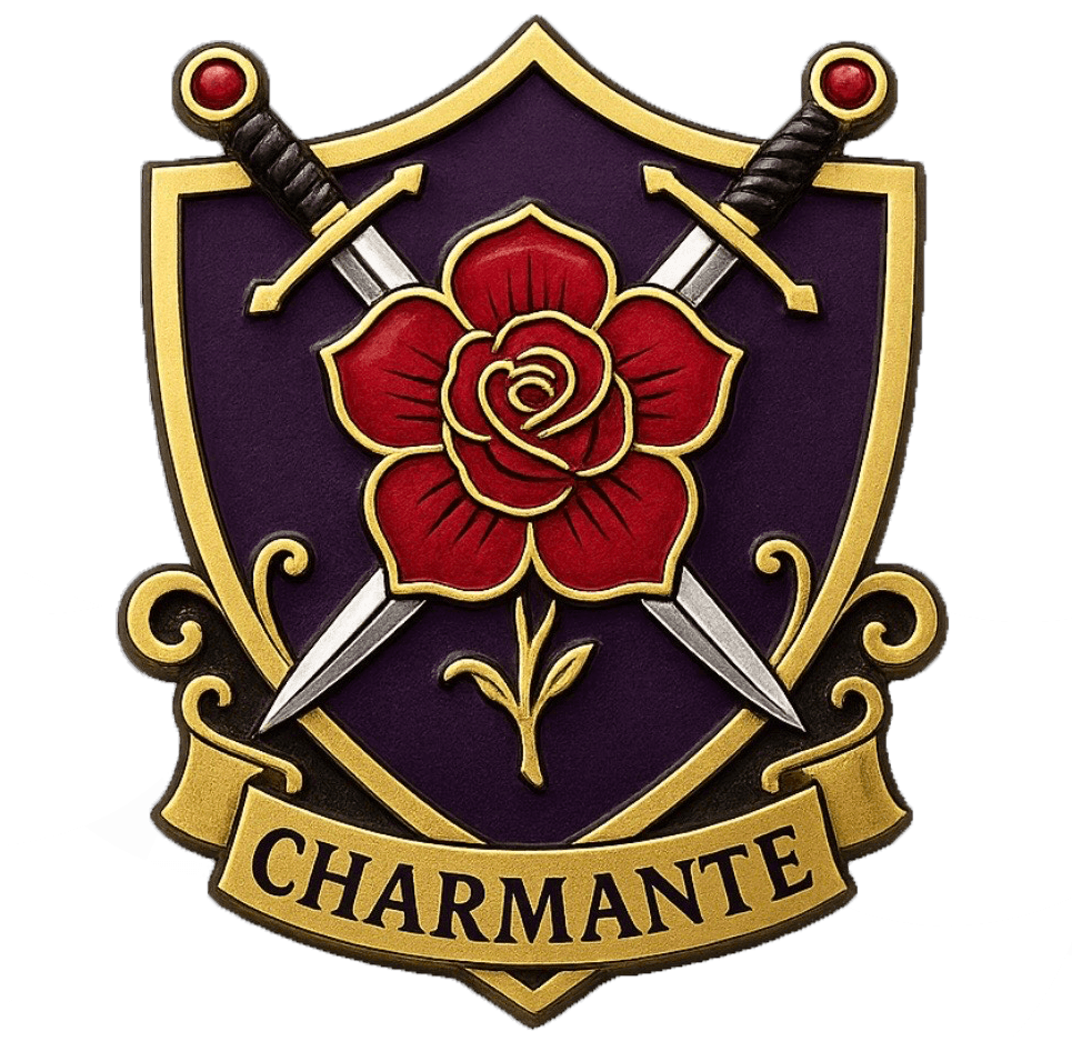 Charmante crest